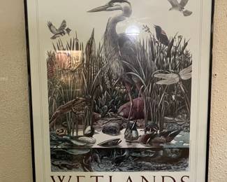 Washington State Wetlands Educational Poster