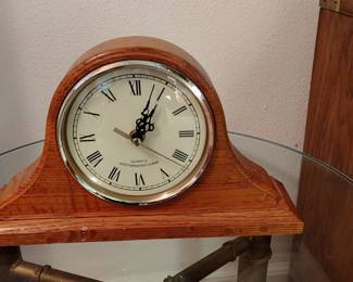 Wooden Mantel Clock with Westminster Chime - Sunbeam Model 882-621