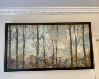 Aural Arbor II by Jennifer Goldberger Framed Wall Art