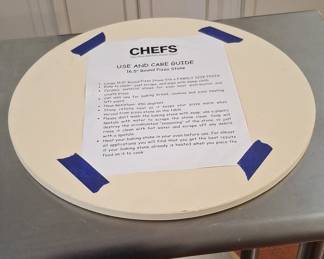 Chef's 16.5" Round Pizza Stone