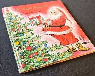 The Night Before Christmas by Clement C. Moore Whitman Tell-A-Tale Book (1969)
