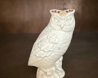 Lenox China Jewels Owl Figurine