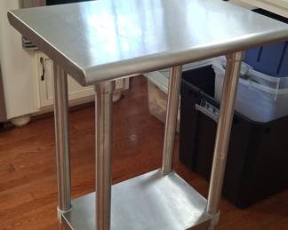Stainless Steel Work Table with Shelf