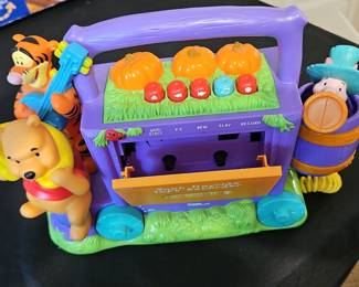 Winnie the Pooh "Pooh Hayride" Tape Recorder by Tiger Electronics