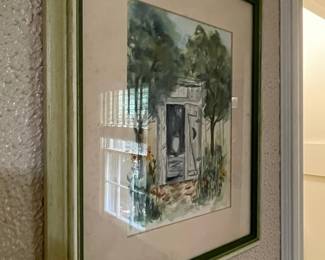 Watercolor Painting "You've Come a Long Way Baby" by Laurie A. Engel