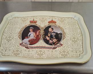The Queen's Silver Jubilee Commemorative Tray