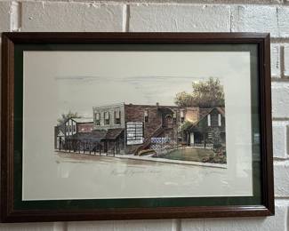 Russell Square Stores Print by Emily James