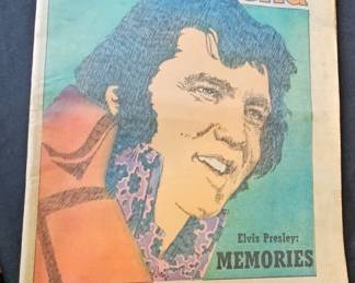 The Atlanta Constitution Weekend Magazine - Elvis Presley: Memories - August 27 - September 4, 1977