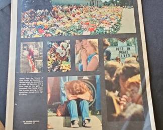The Atlanta Journal & Constitution Elvis Presley Commemorative Edition Newspaper