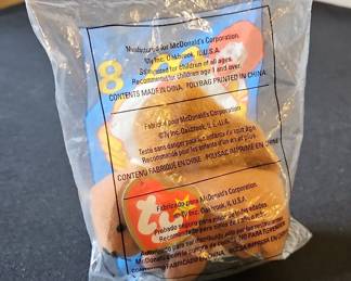 Ty Beanie Baby "Nuts the Squirrel" McDonald's Happy Meal Toy