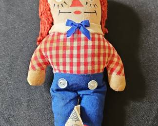 Vintage Knickerbocker Raggedy Andy Doll