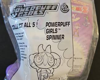 The Powerpuff Girls Spinner Toy - Burger King Promotional Item