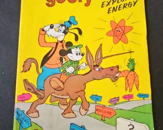 Mickey Mouse and Goofy Explore Energy Comic Book (1976)