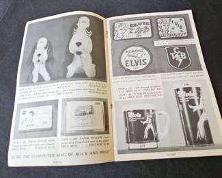 Elvis Presley Mail Order Catalog of Tapes, Records, Memorabilia, Souvenirs, and Gifts