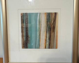 Horizon Lines II By Tesla Framed Art Print