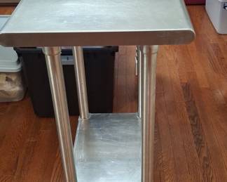 Stainless Steel Work Table with Shelf