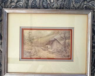Framed Ben Hampton Print