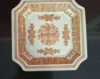Elizabeth Shears Interiors Decorative Dish - Andrea by Sadek 8727orange