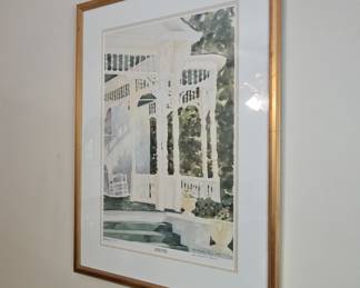 Ann Bredslen "Miss Mary's Porch" Limited Edition Print