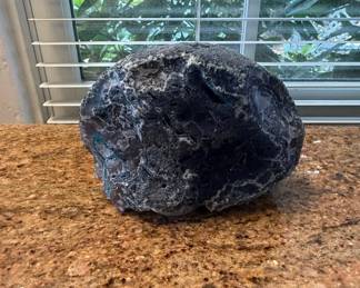 Blue-Green Agate Geode