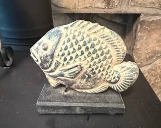 Terracotta Fish Sculptures