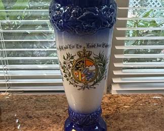 Vintage King Werk "Gott mit Dir, Du Land der Bayern" Beer Stein