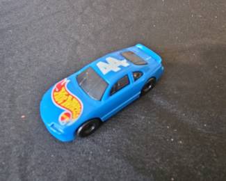 Hot Wheels 1998 McDonald's Happy Meal #44 Blue NASCAR Stock Car
