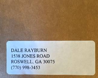 Dale Rayburn "Fall Reflections" Etching
