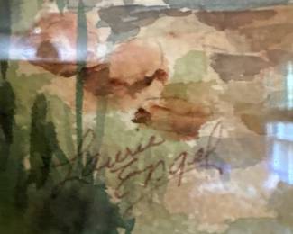 Watercolor Painting "You've Come a Long Way Baby" by Laurie A. Engel