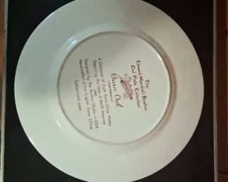 Edward Marshall Boehm Barn Owl Plate