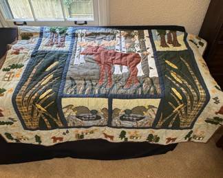 Patch Magic Moose and Duck Quilt