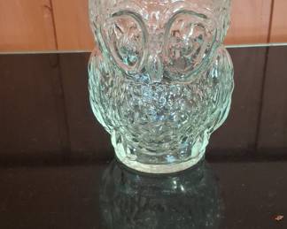 Libbey Glass Owl Tumblers