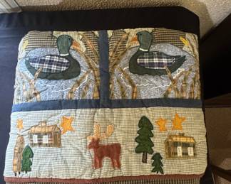 Patch Magic Moose and Duck Quilt