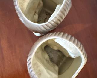 Royal Copley Ceramic Ram Head Bookends