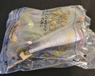 The Lord of the Rings: The Fellowship of the Ring Burger King "Ring of Power" Toy - Saruman
