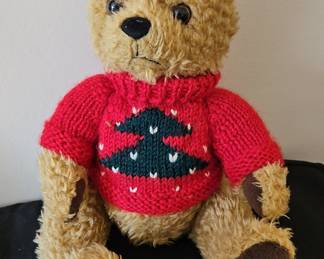 Lane Bryant 1997 Collector's Edition Teddy Bear with Christmas Sweater