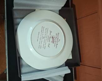 Edward Marshall Boehm "Great Horned Owl" Collector Plate