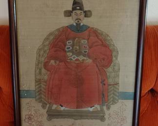 Chinese Ancestor Portrait Painting