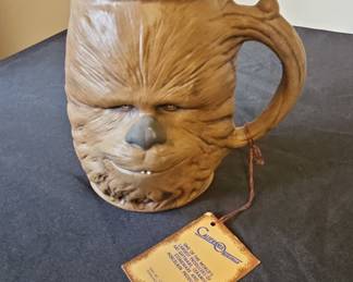 Star Wars Chewbacca Ceramic Tankard by Rumph/California Originals