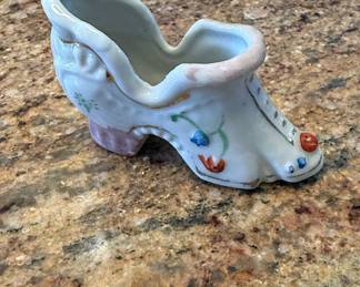 Porcelain Shoe Planter - Occupied Japan