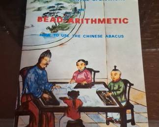 Vintage Chinese Abacus Set with Instructional Booklet
