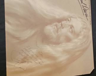 Paul Davis "Singer of Songs - Teller of Tales" Autographed Vinyl Record