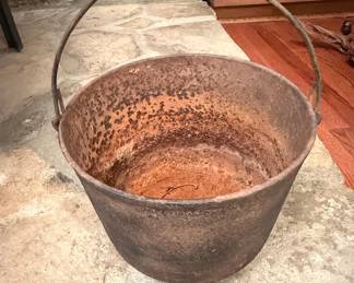 Cast Iron Cauldron Pot