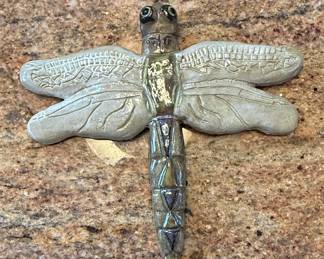Ceramic Dragonfly Wall Decor