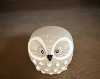 Emson Stoneware Owl Figurine