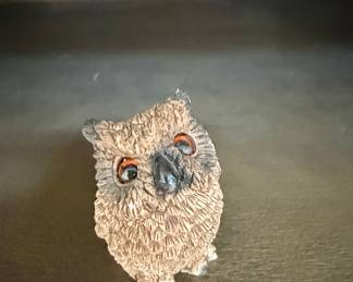 Stone Critters "Littles" Owl Figurine
