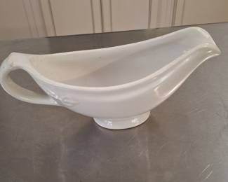Hall China White Gravy Boat