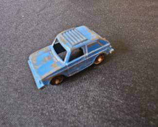 Blue TootsieToy VW Rabbit Die-Cast Car