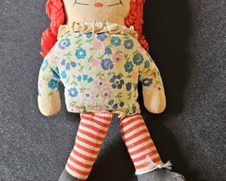Vintage Knickerbocker Raggedy Ann Doll