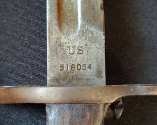 U.S. M1913 Cavalry Saber Bayonet